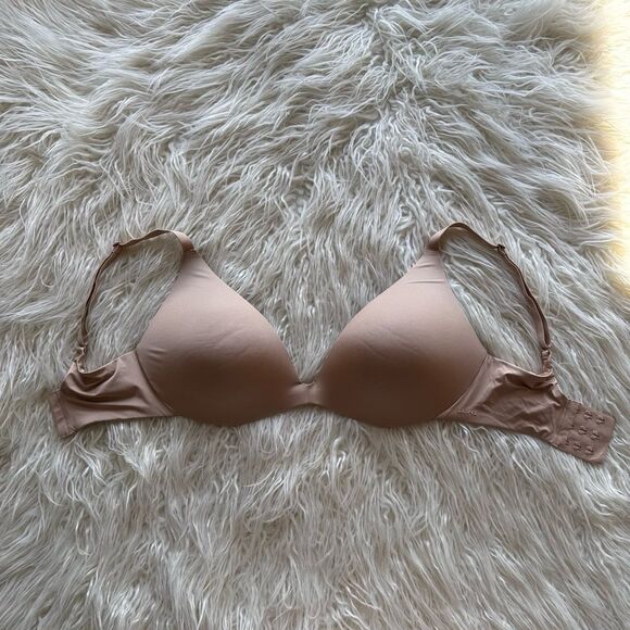 Skims Wireless Super Push up Bra Clay Size 34DD - Picture 1 of 7